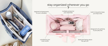 Case-Mate Tote Organizer- Oxford Navy