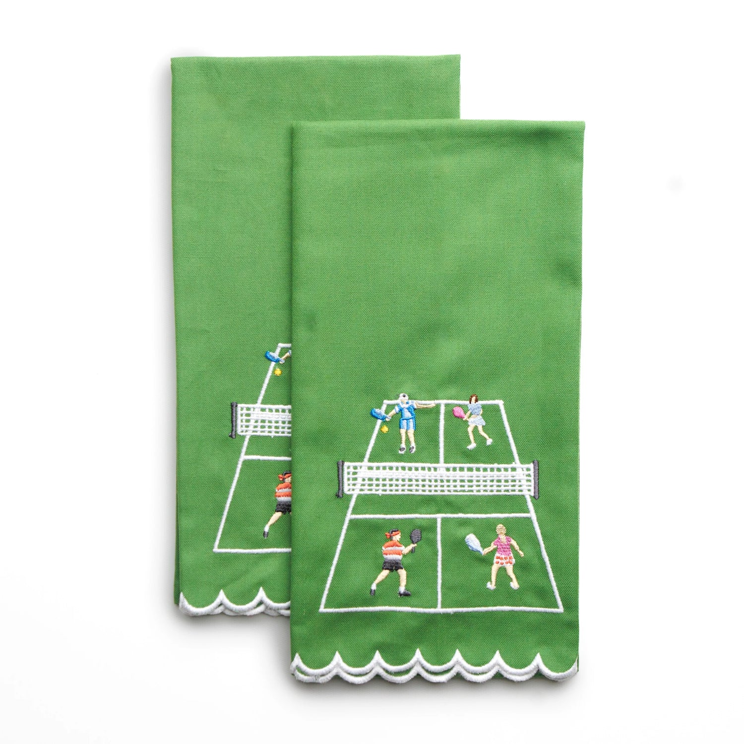 Day at the Courts Tea Towels
