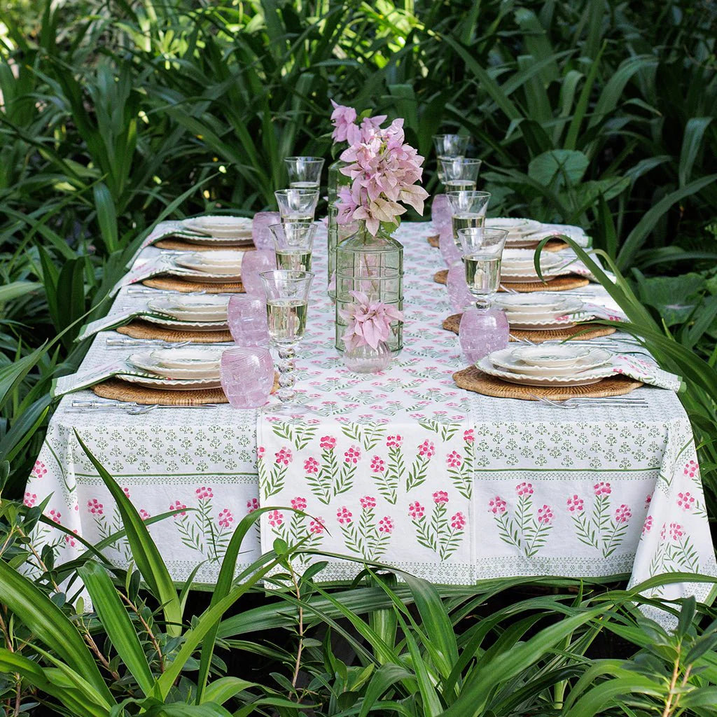 Phlox Pink Table Runner