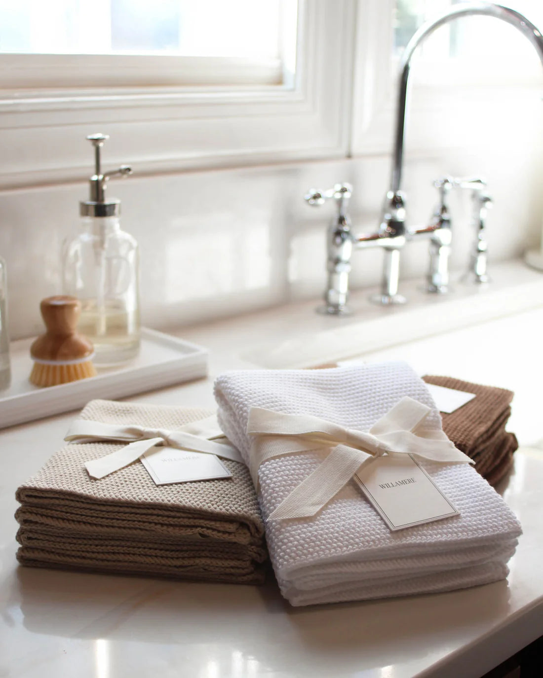 Willamere Sorrento Towel Set/2 WHITE