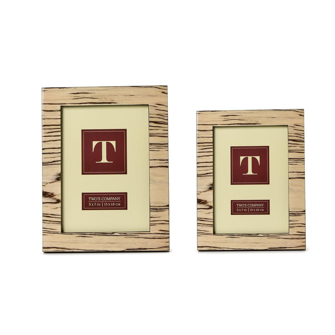 Zebra Wood Photo Frame