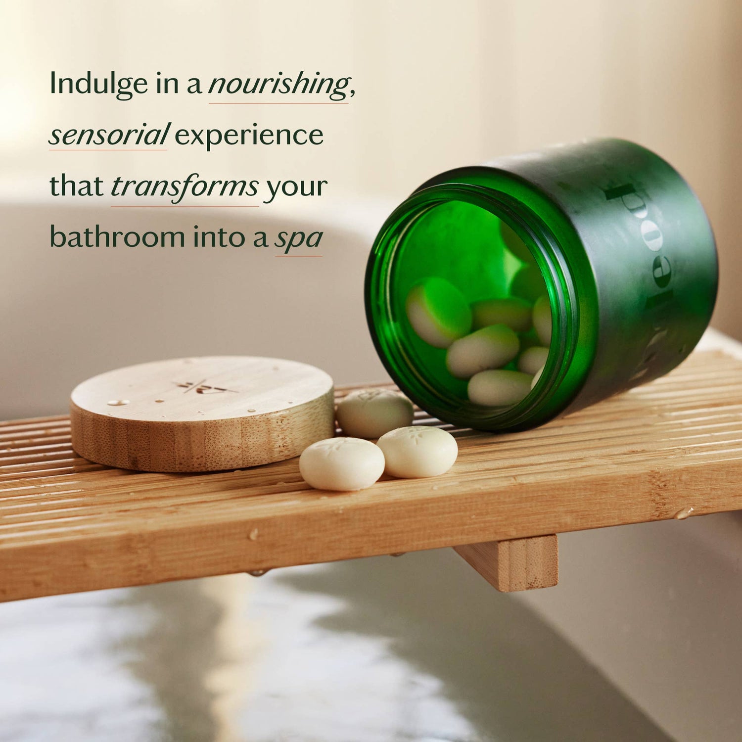 Kate McLeod - Sleep Pebble | Deep Moisturizing Solid Bath &amp; Shower Oil