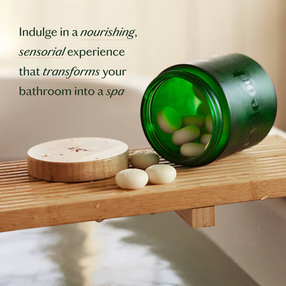 Kate McLeod - Breathe Pebble | Deep Moisturizing Solid Bath &amp; Shower Oil