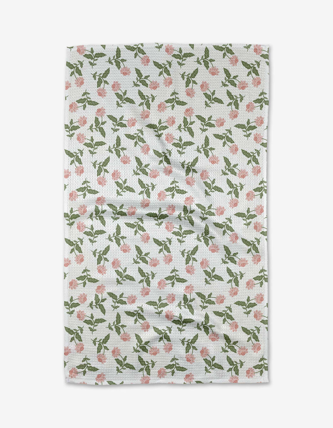Geometry - Wildflower Vine Blush Tea Towel