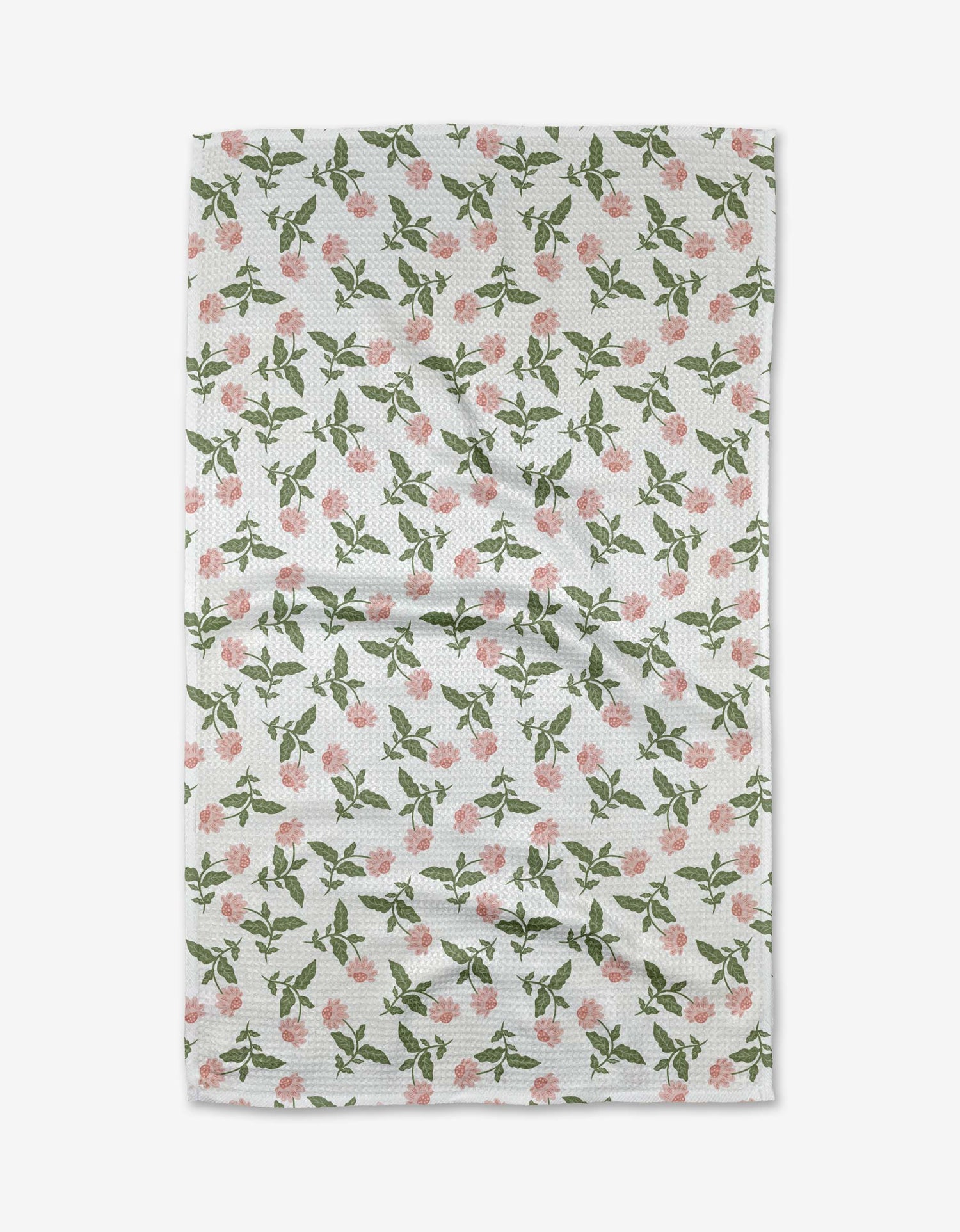 Geometry - Wildflower Vine Blush Tea Towel