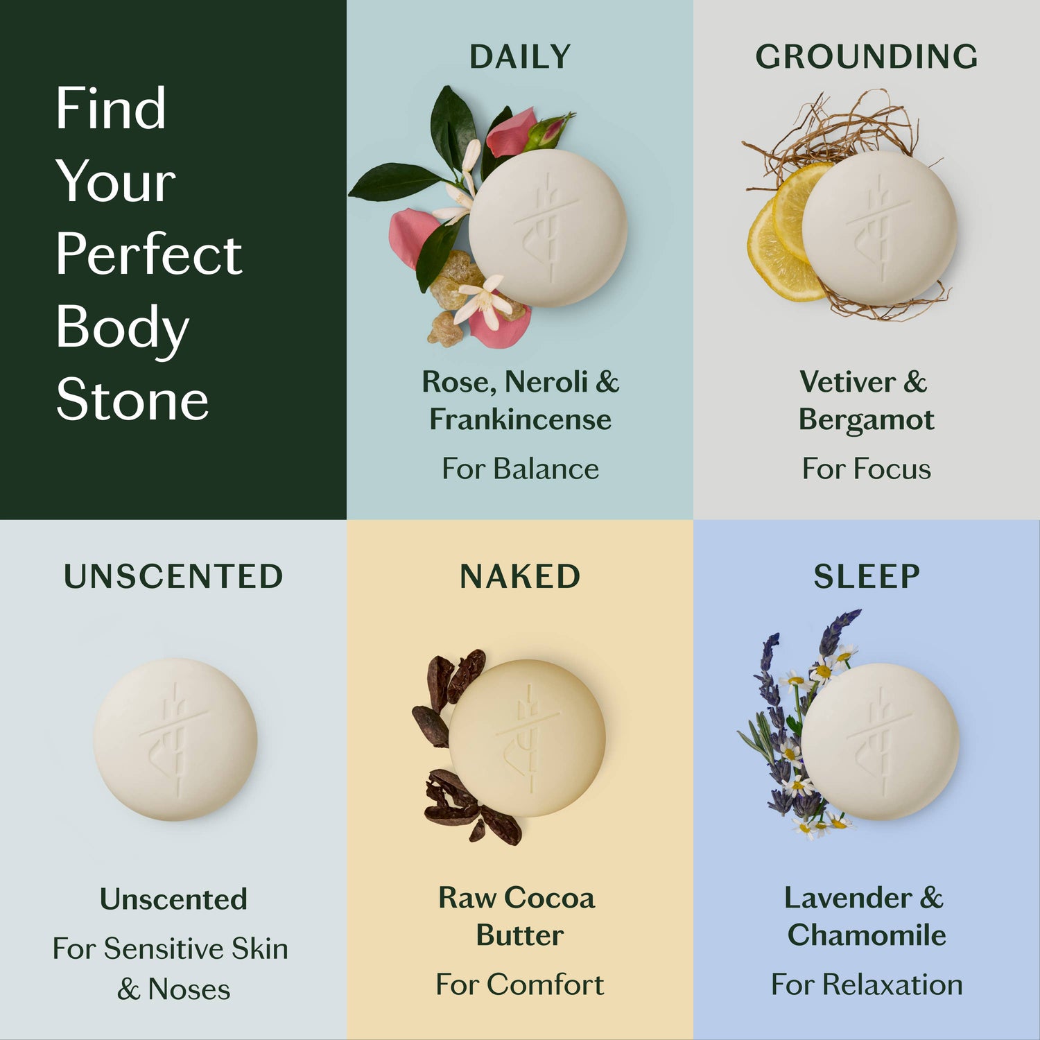 Daily Stone | Deep Moisturizing Lotion Bar
