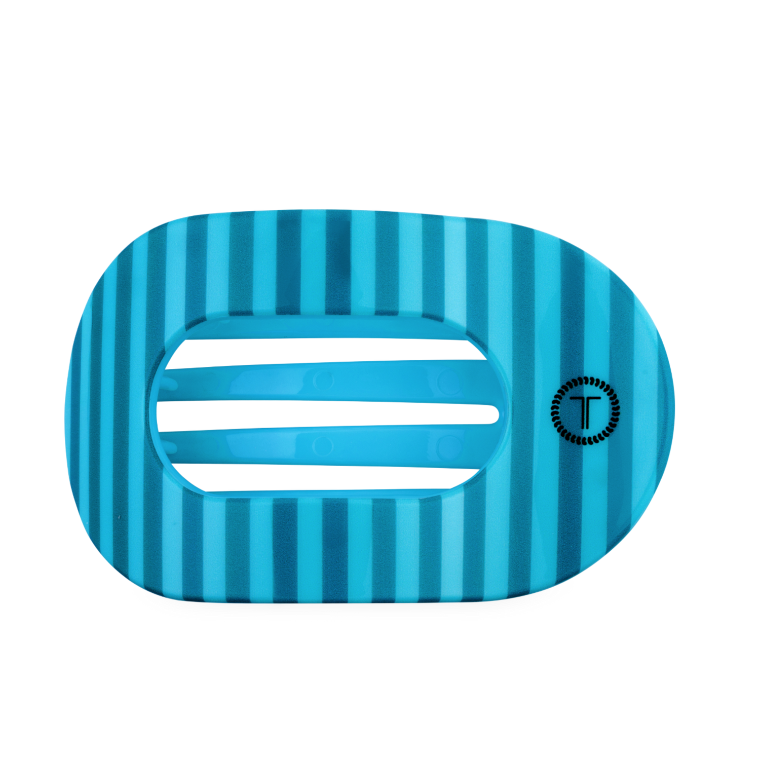 TELETIES - Splash Zone | Large | Flat Round Hair Clip