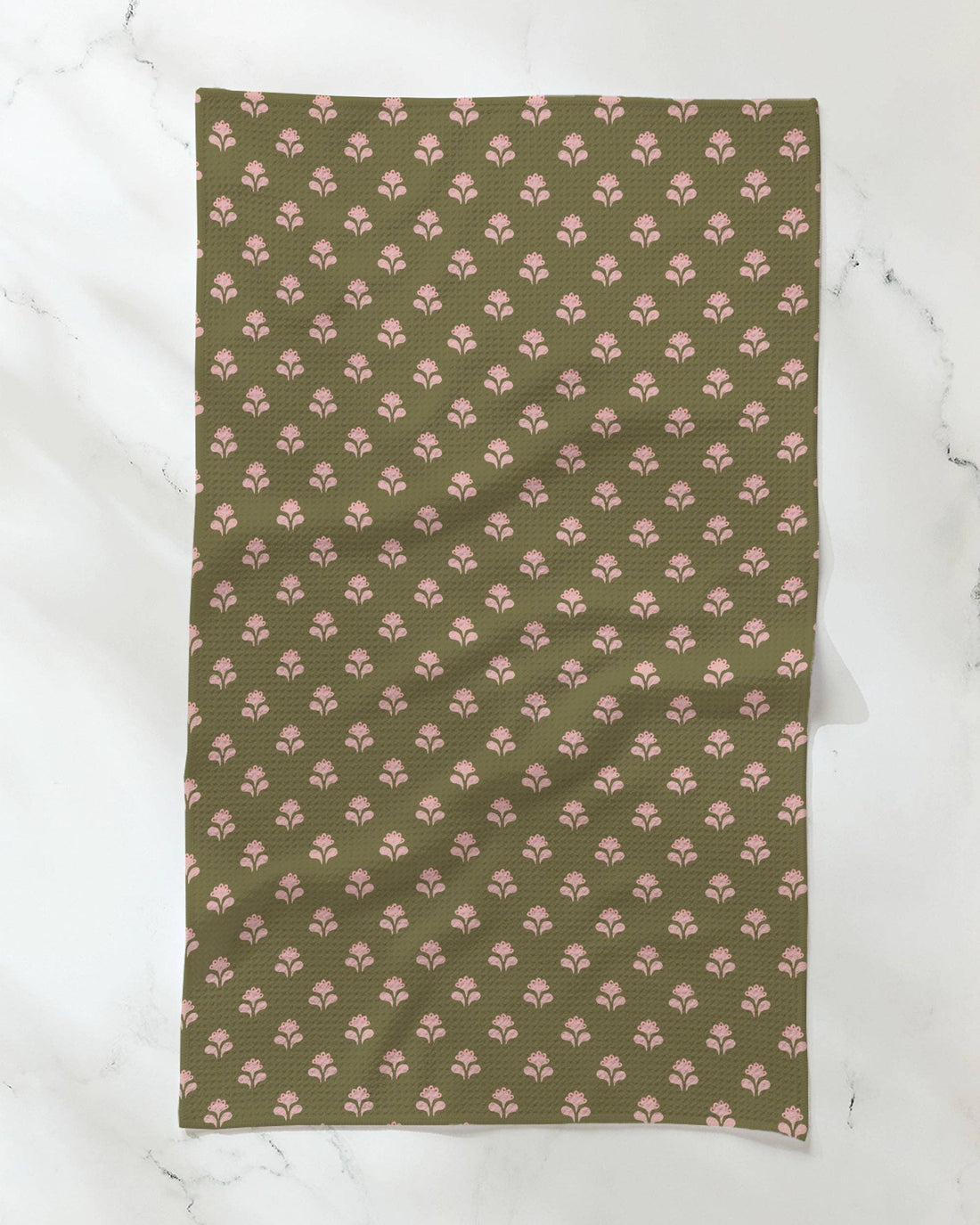 Geometry - Lucky Flowers Tea Towel