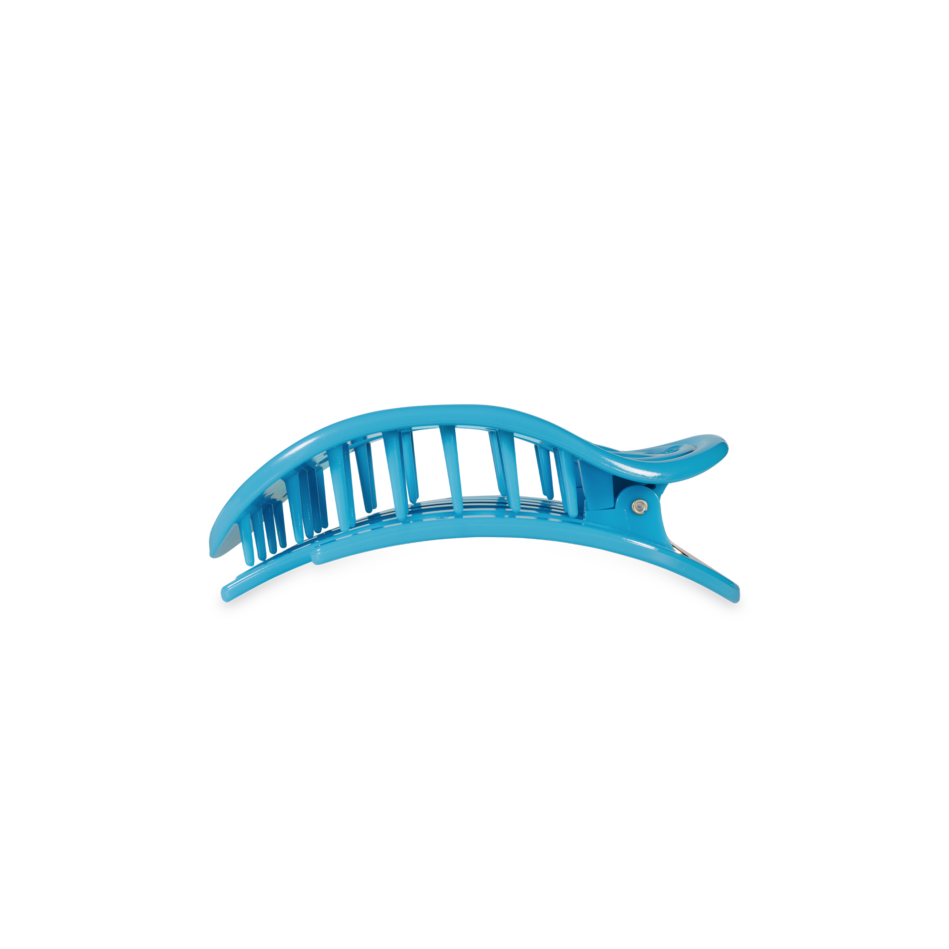 TELETIES - Flat Round Hair Clip | Small | Miami Vice