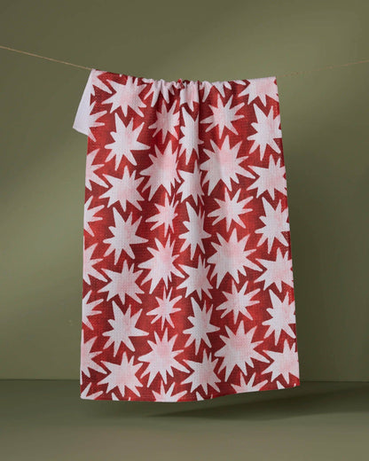 Geometry - Estrellas Tea Towel