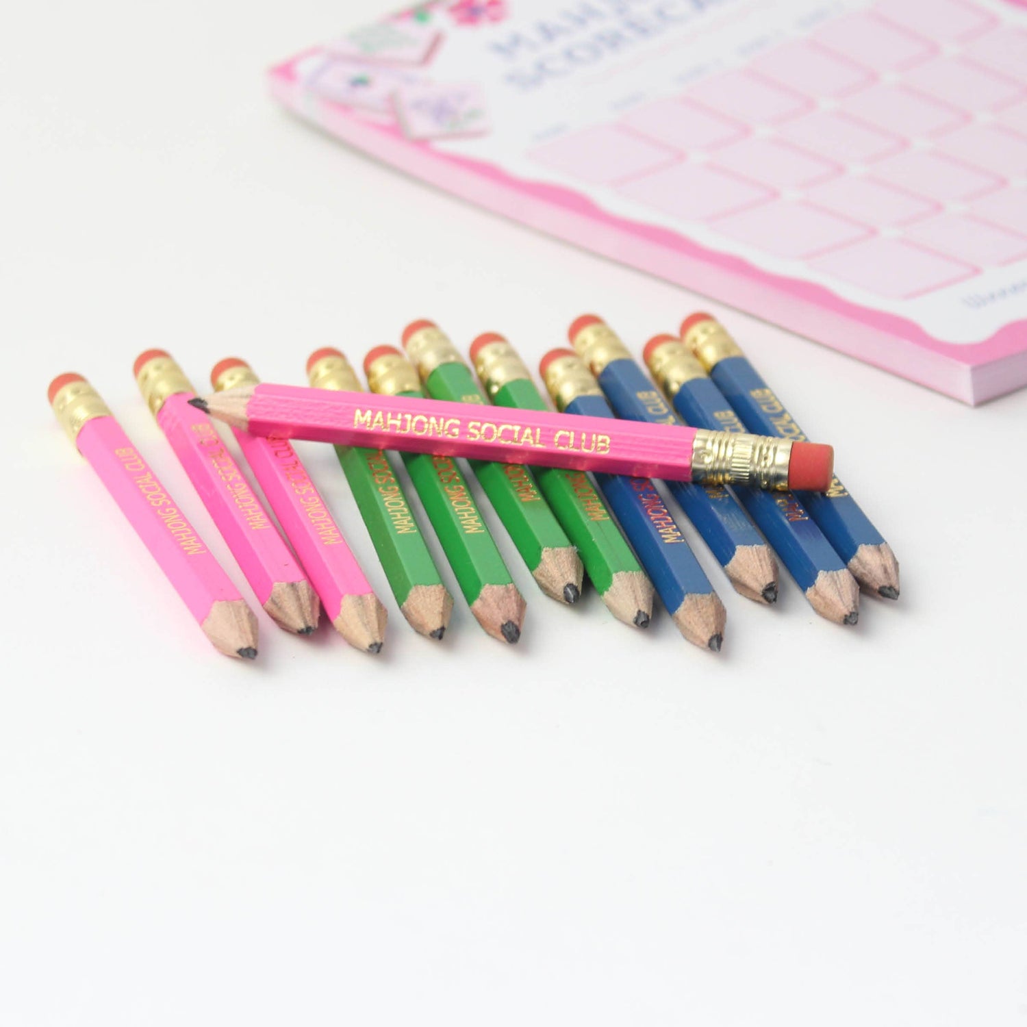 Mini Pencil Set - Mahjong Social Club