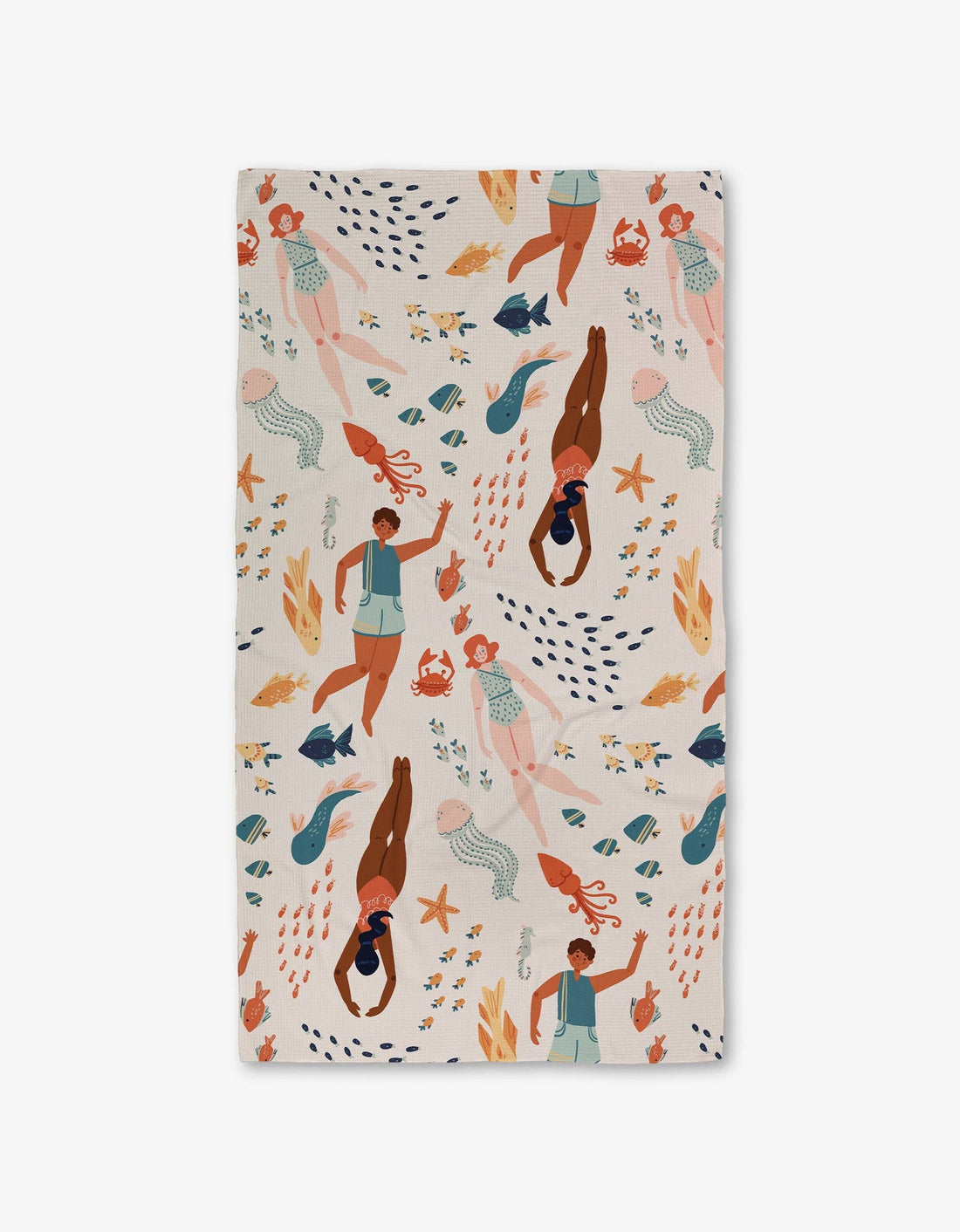 Geometry - Spirit of the Ocean Luxe Bath Towel