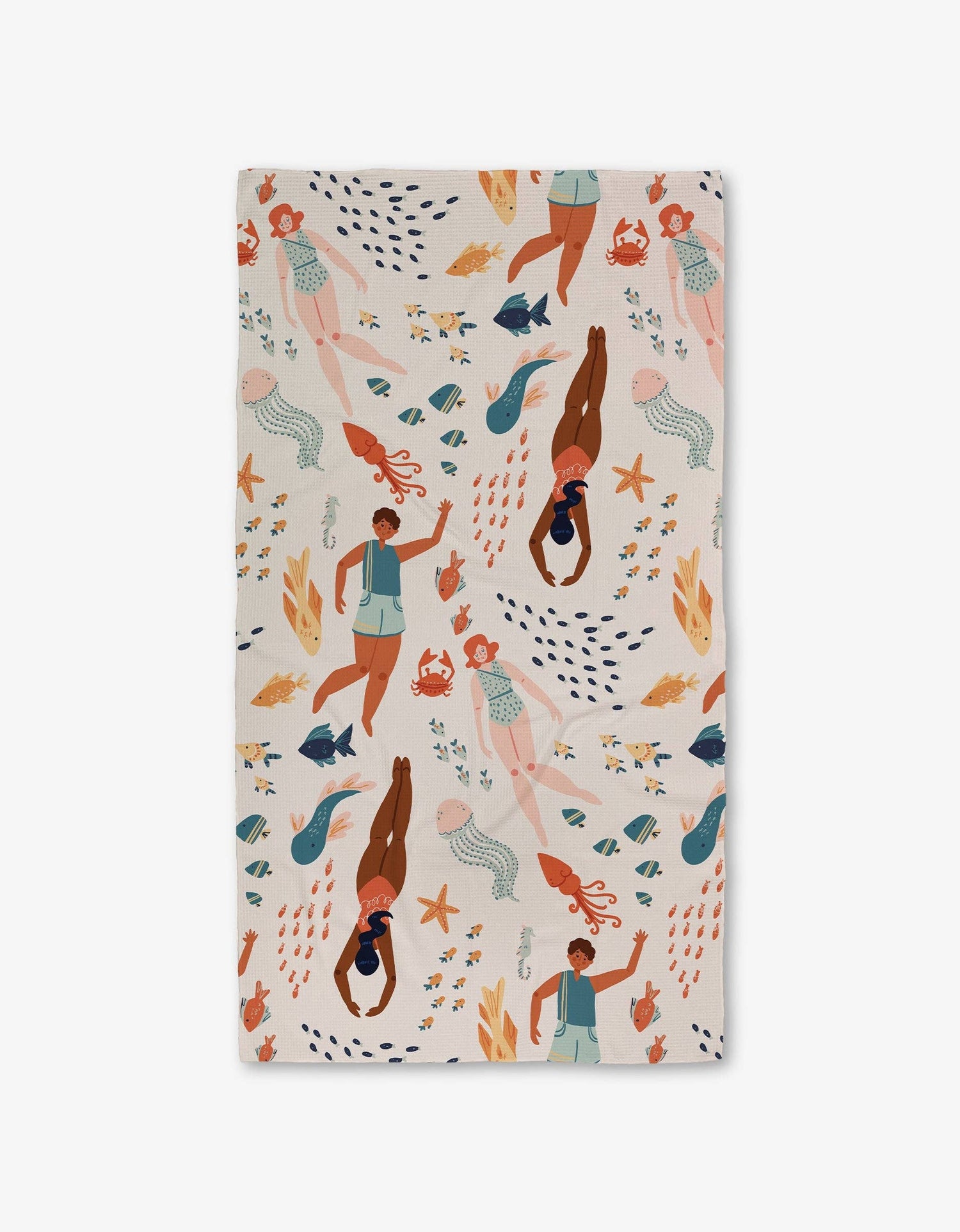 Geometry - Spirit of the Ocean Luxe Bath Towel