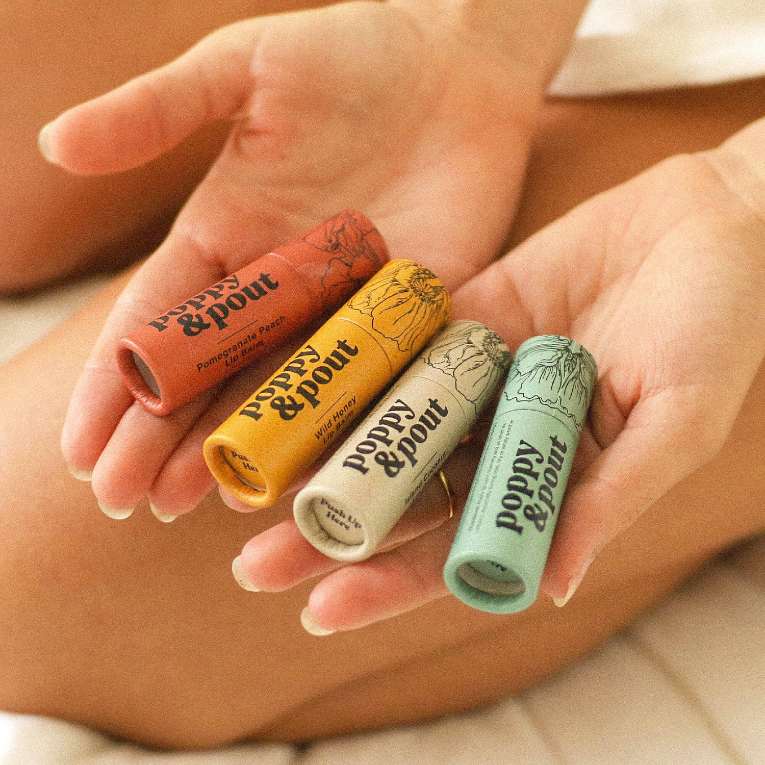 Poppy &amp; Pout - Lip Balm, Island Coconut