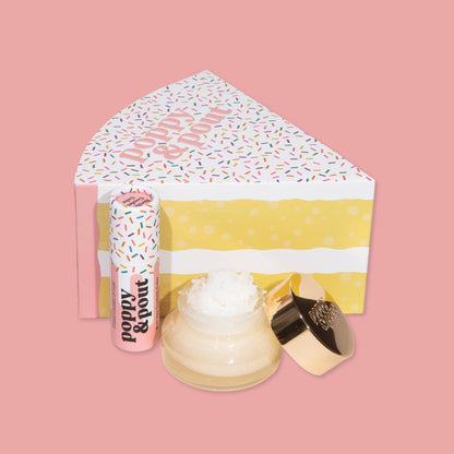 Poppy &amp; Pout - Lip Care Duo, Birthday Confetti Cake