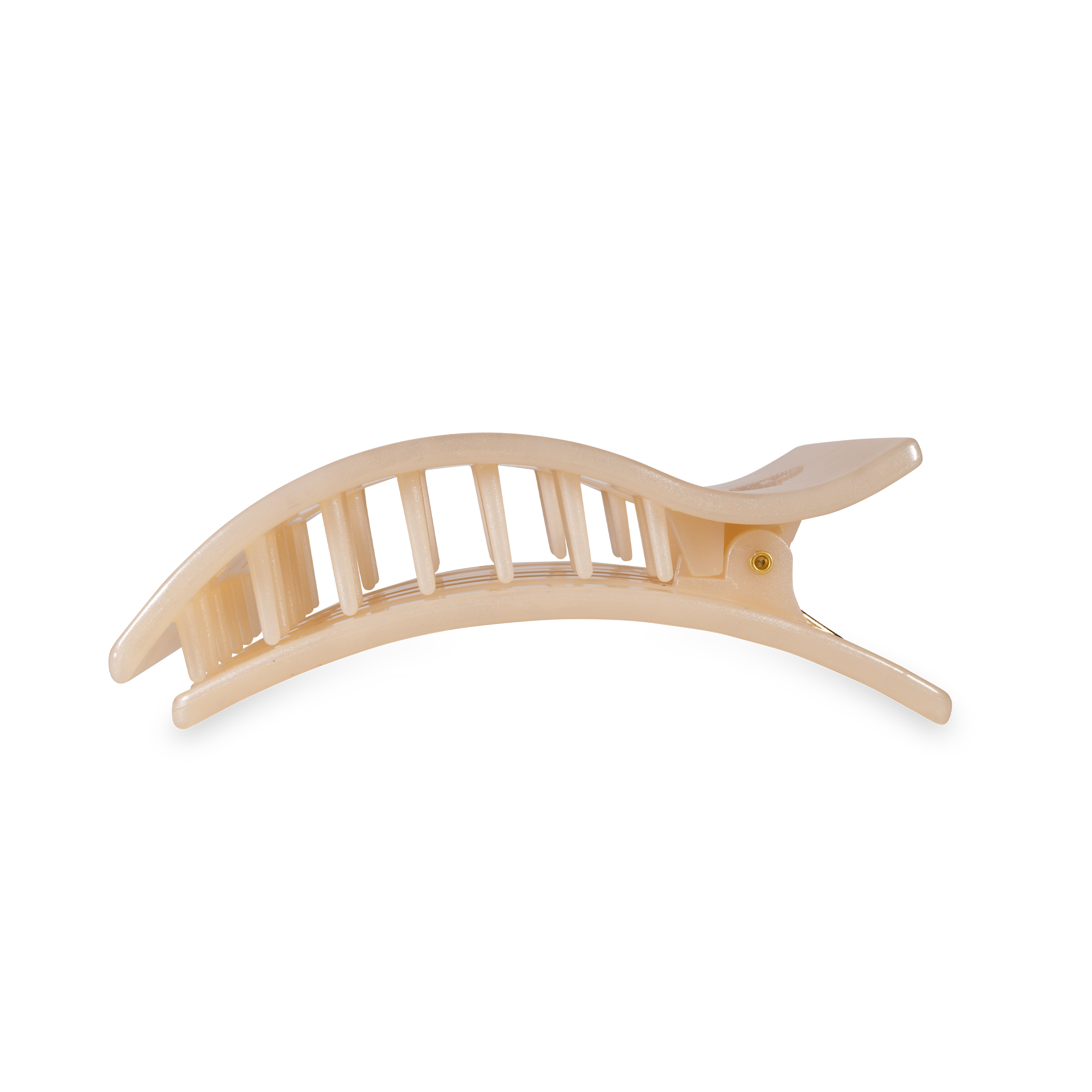 TELETIES - Flat Rectangle Hair Clip | Large | Soft Surf