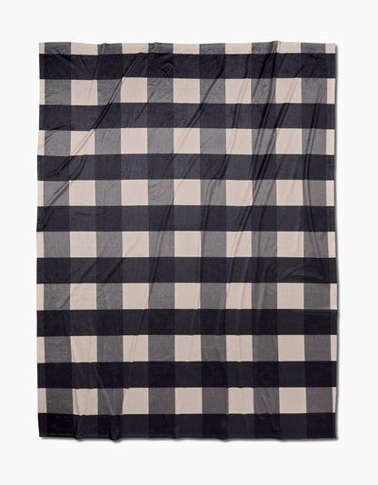 Snowy Gingham Butter Blanket