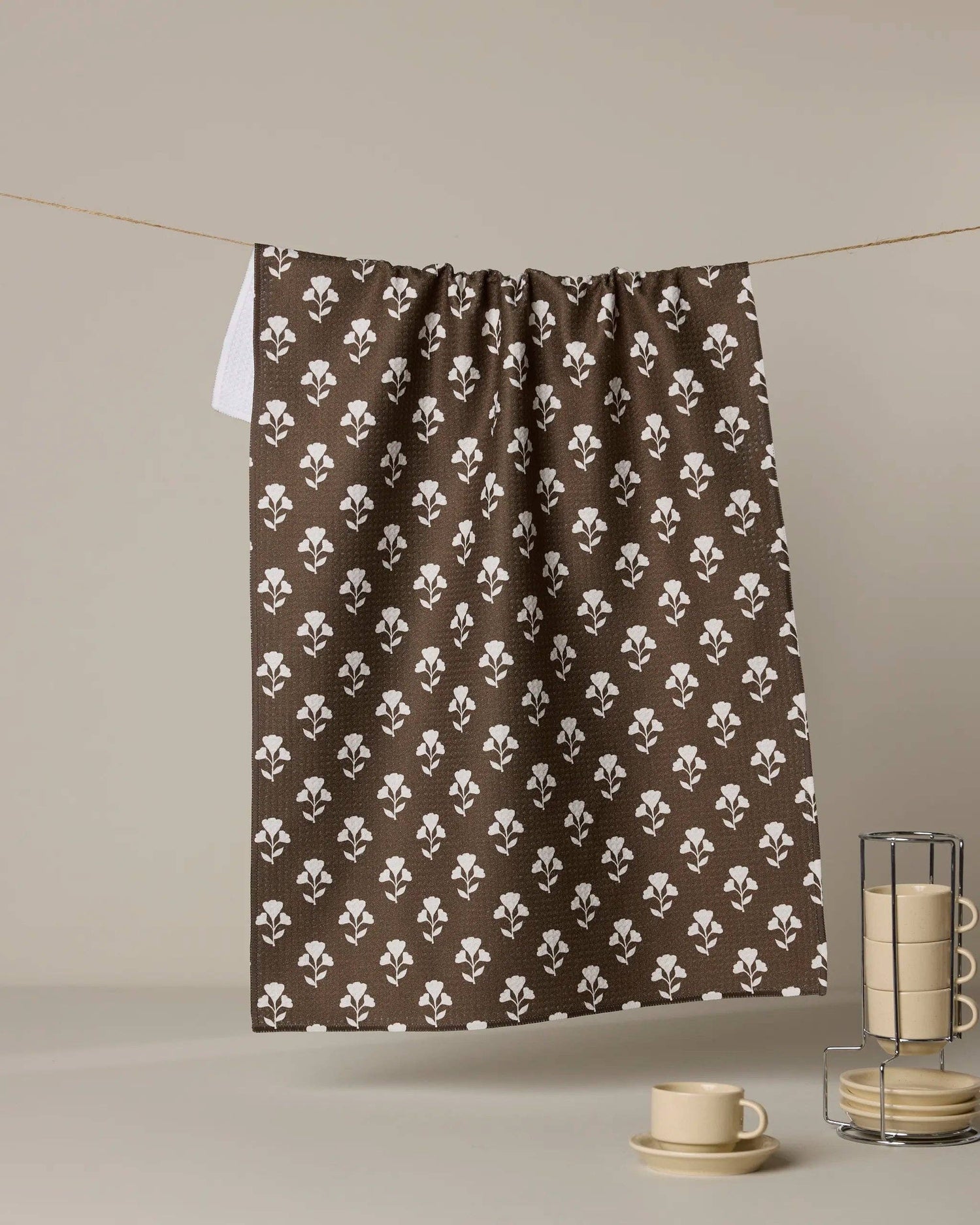 Geometry - Bloom for Mom Tea Towel