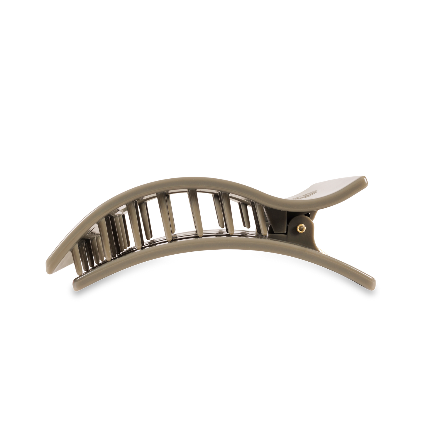 TELETIES - Flat Rectangle Hair Clip | Medium | Sage It Ain&