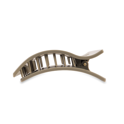TELETIES - Flat Rectangle Hair Clip | Medium | Sage It Ain&