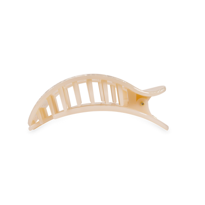 TELETIES - Flat Round Hair Clip | Medium | Soft Surf