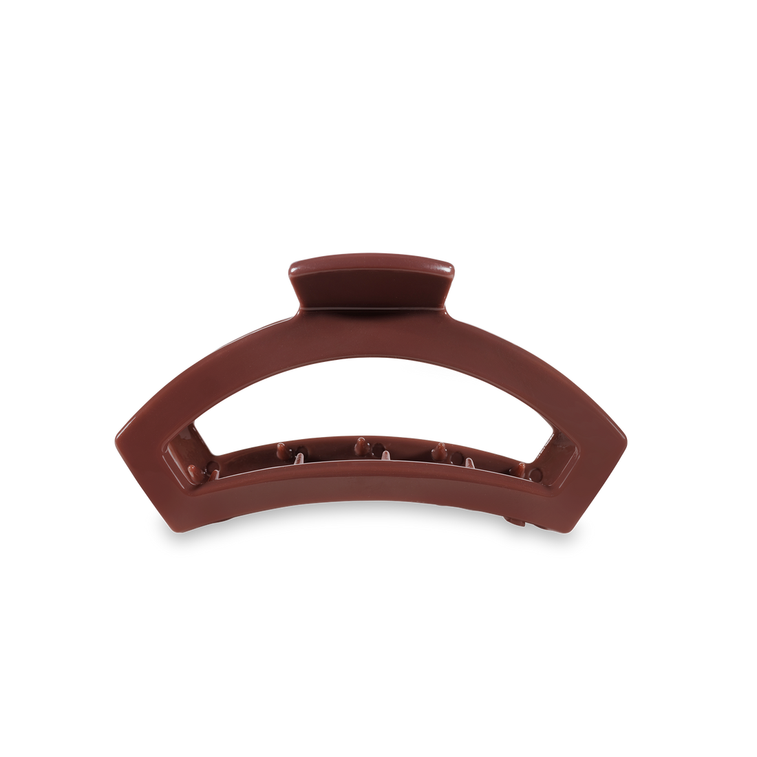 Open Hair Clip | Tiny | Nutmeg