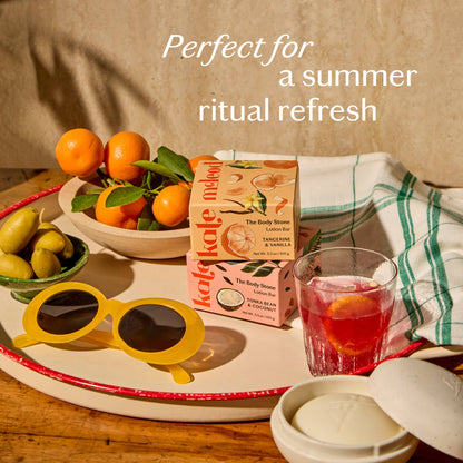 Kate McLeod - Tangerine &amp; Vanilla | Deep Moisturizing Lotion Bar