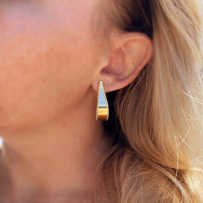 GoldFi - 18k Gold Filled Hoop Earrings