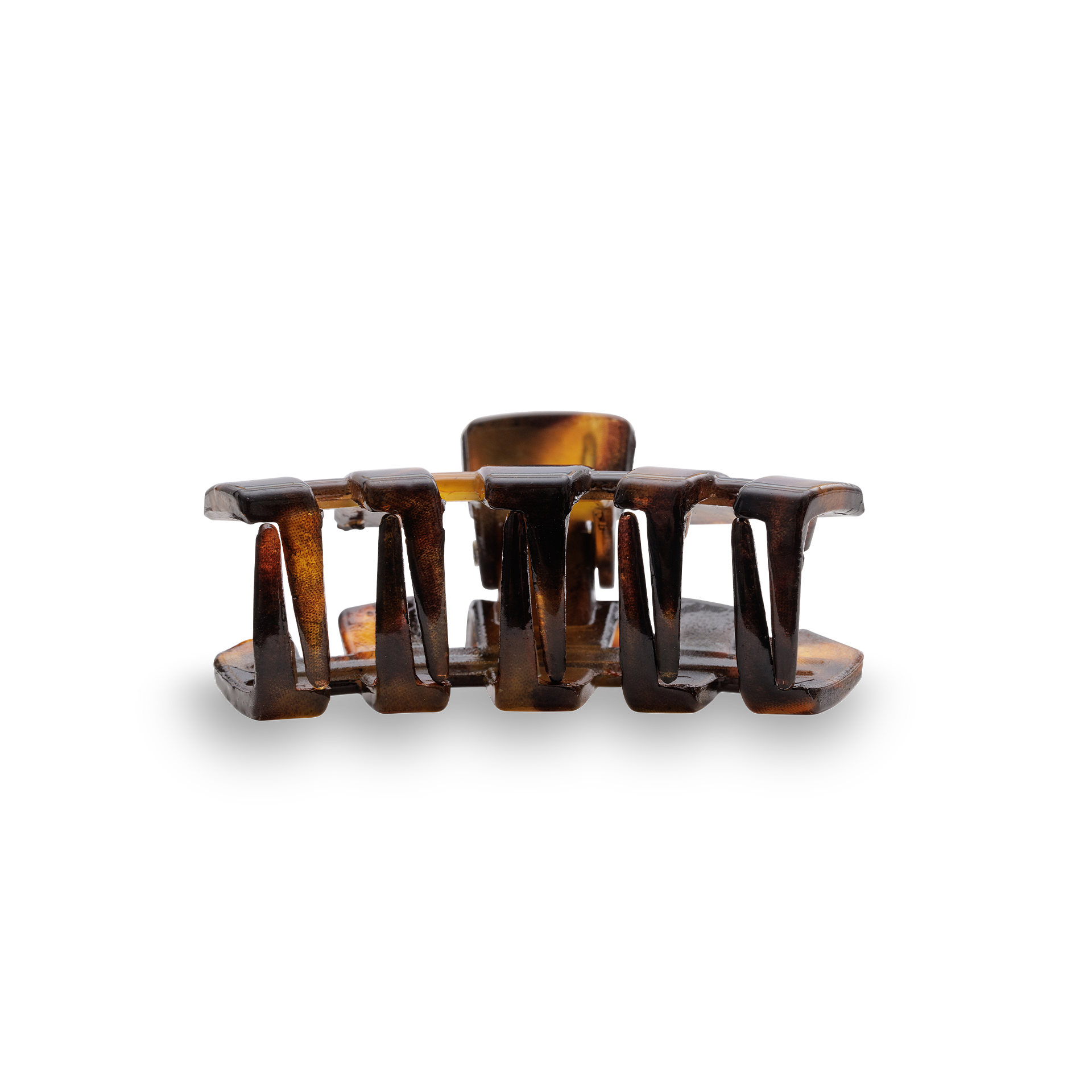 TELETIES - Classic Hair Clip | Tiny | Tortoise