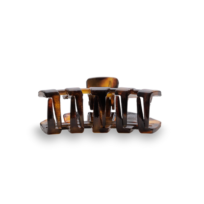 TELETIES - Classic Hair Clip | Tiny | Tortoise