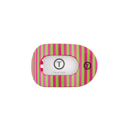 TELETIES - Summer Crush | Small | Flat Round Hair Clip