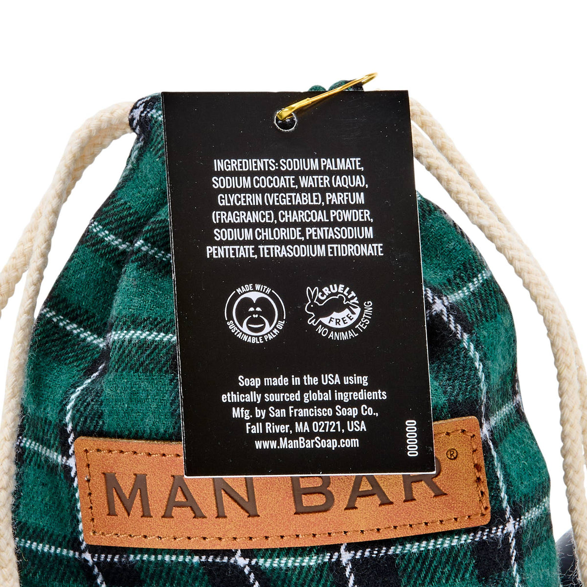 San Francisco Soap / Man Bar Soap - Man Bar Bag of Coal