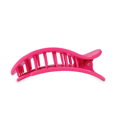 TELETIES - Flat Round Hair Clip | Large | Tropical Punch