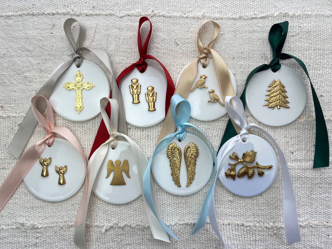 Gold Accent Christmas Ornaments