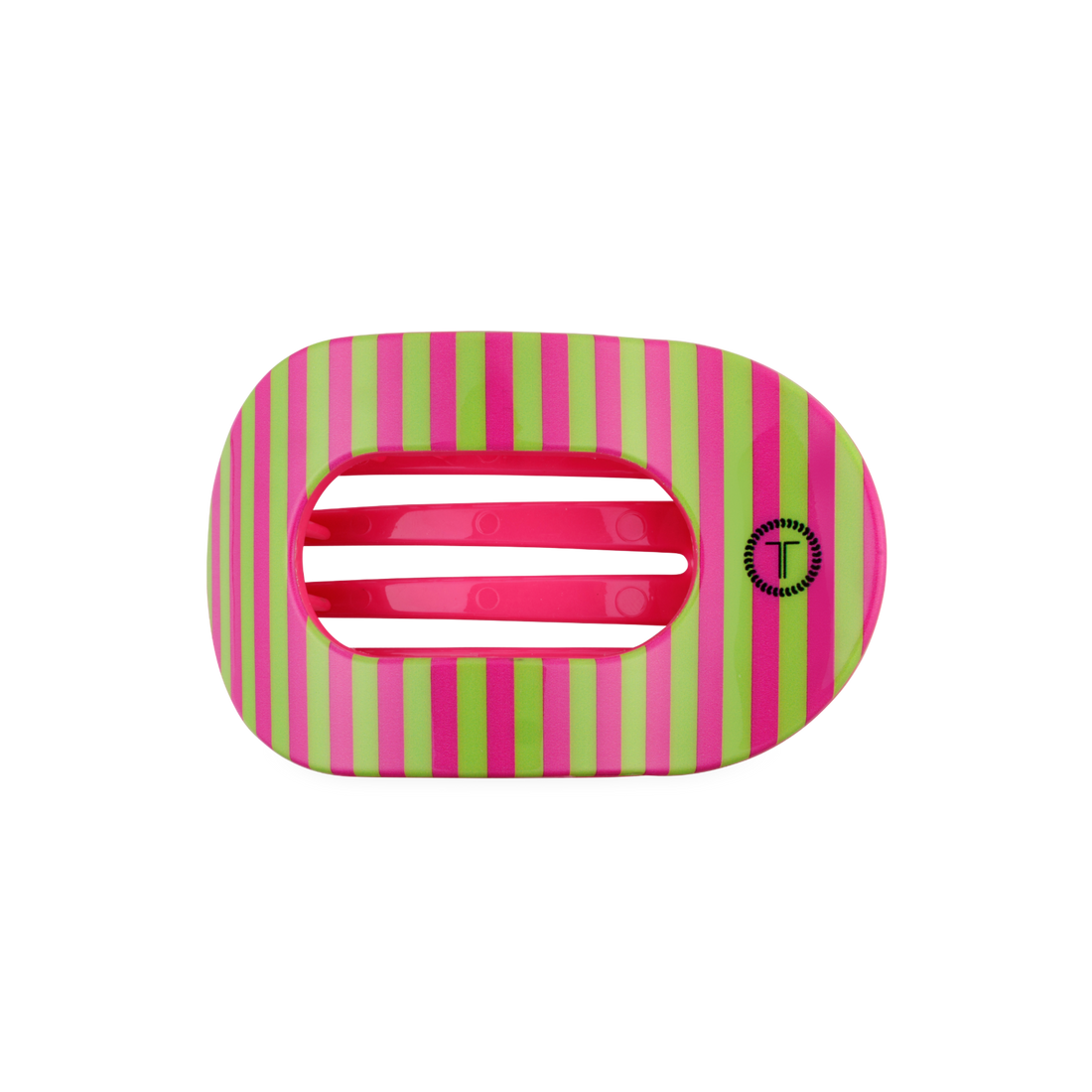 TELETIES - Summer Crush | Medium | Flat Round Hair Clip