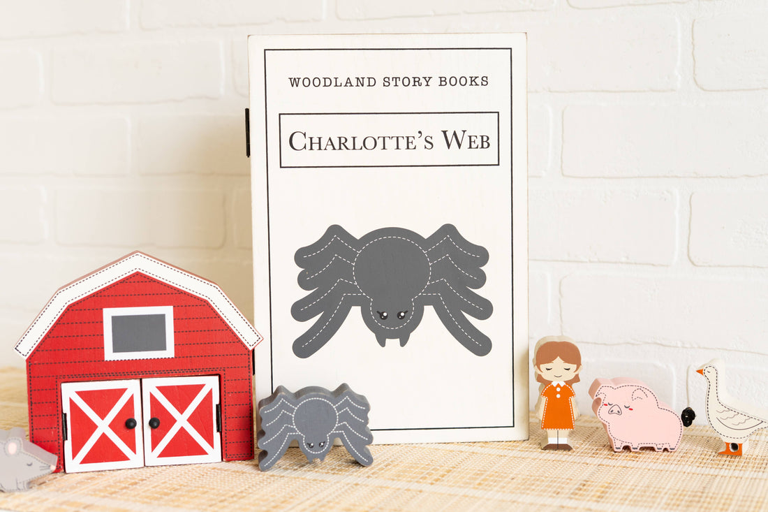 Adams &amp; Co. Woodland Storybook Gift Set Charlotte&