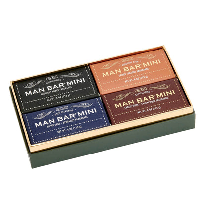 San Francisco Soap / Man Bar Soap - Man Bar Mini 4pc Gift Set