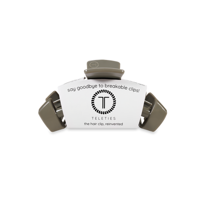 TELETIES - Classic Hair Clip | Tiny | Sage It Ain&