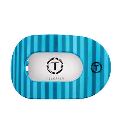 TELETIES - Splash Zone | Large | Flat Round Hair Clip