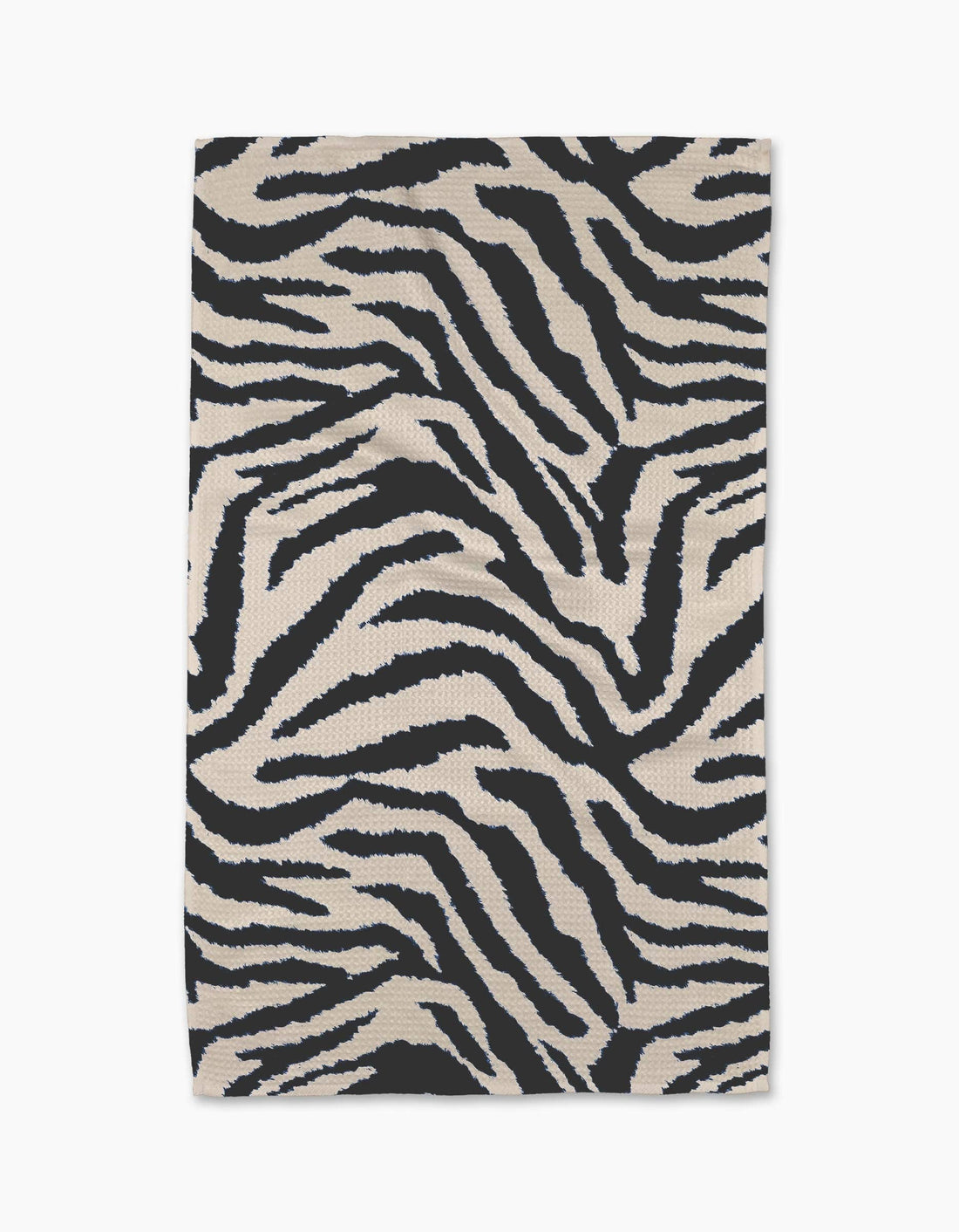 Geometry - Zira Black Tea Towel