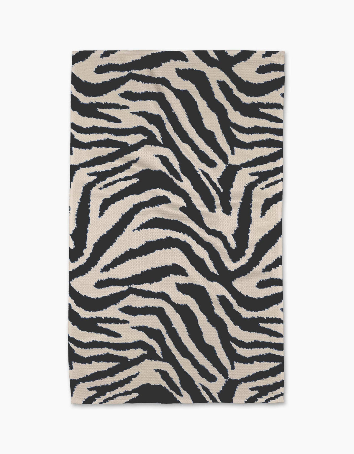 Geometry - Zira Black Tea Towel