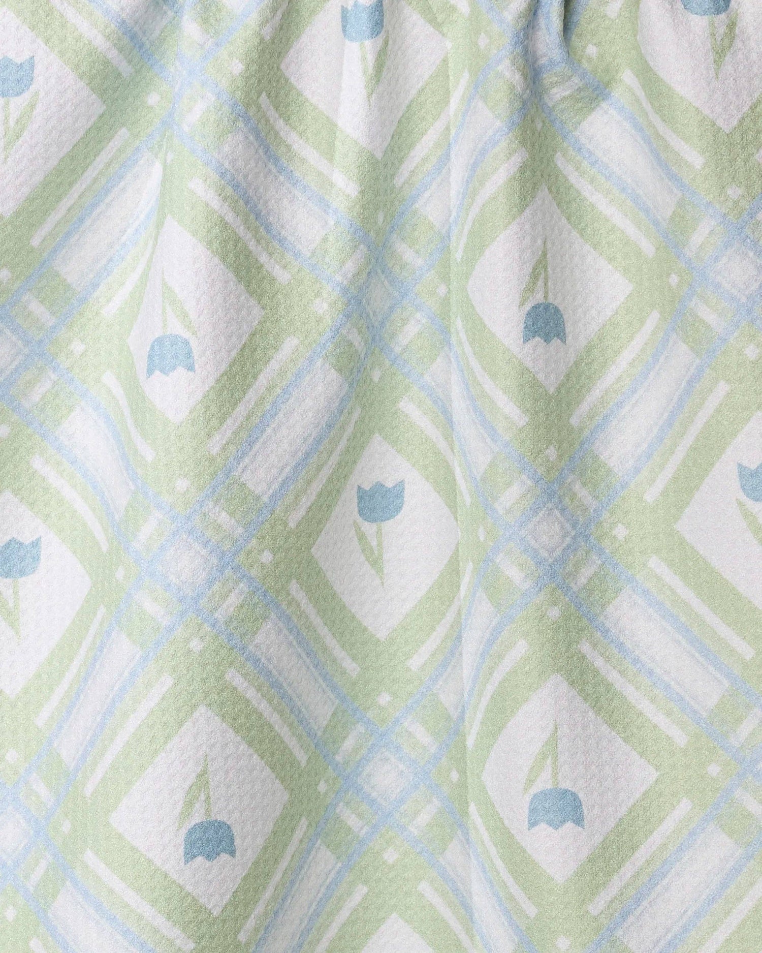 Geometry - Tulip Lattice Tea Towel