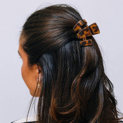 TELETIES - Classic | Tortoise | Petite Hair Clip