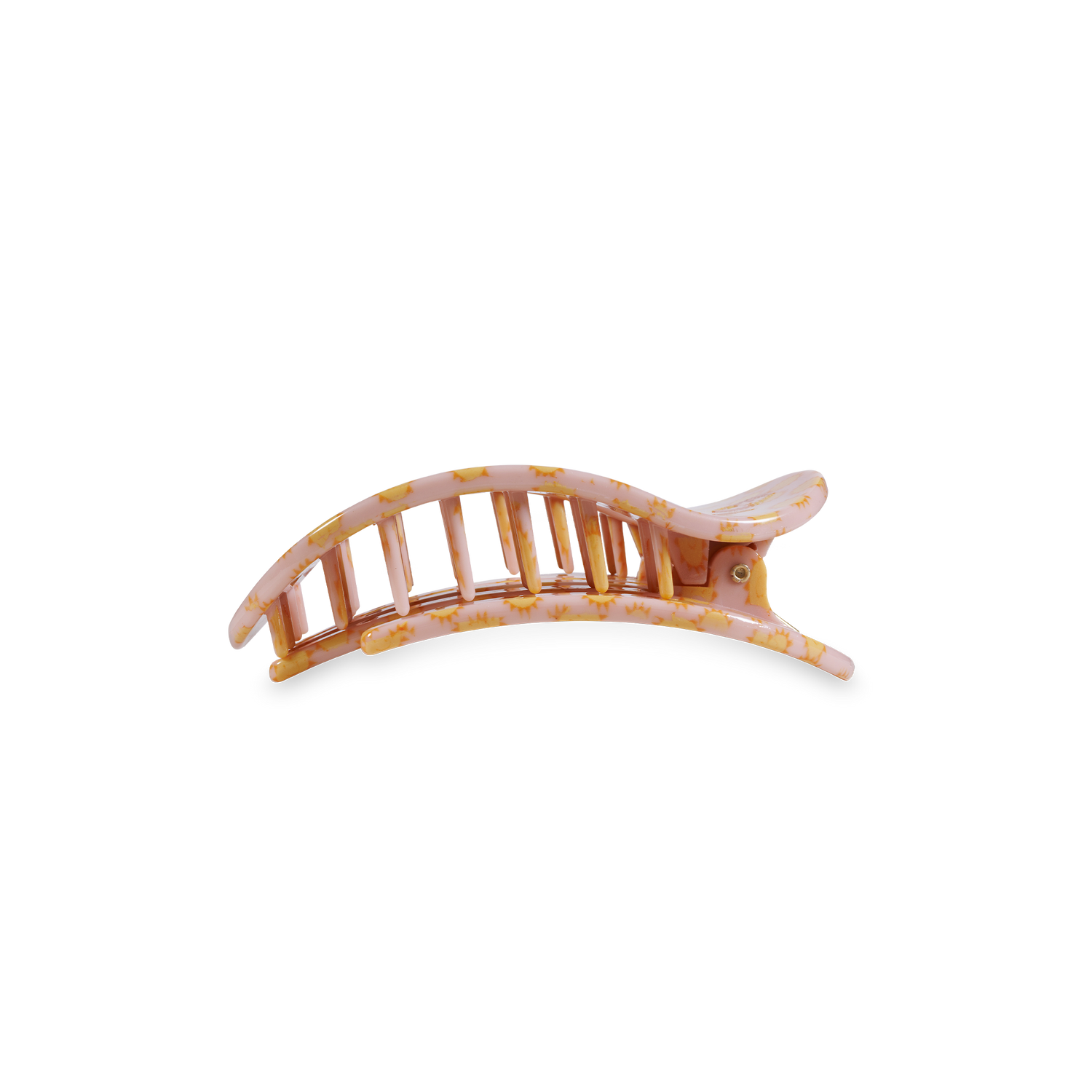 Round Flat Hair Clip | Small | Sunny Days Ahead