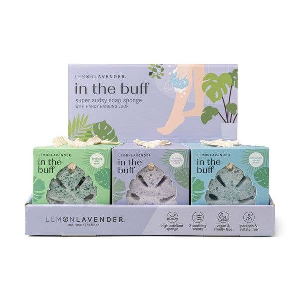 DM Merchandising - Lemon Lavender In The Buff Super Sudsy Soap Sponge