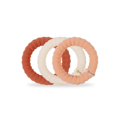 TELETIES - Nylon Hair Ties | Large | For the Love of Nudes
