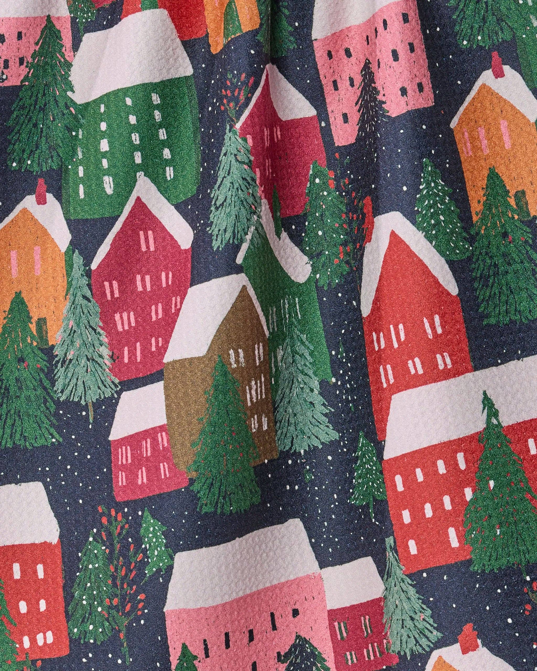 Geometry - Alpine Village Tea Towel - Holiday 2026