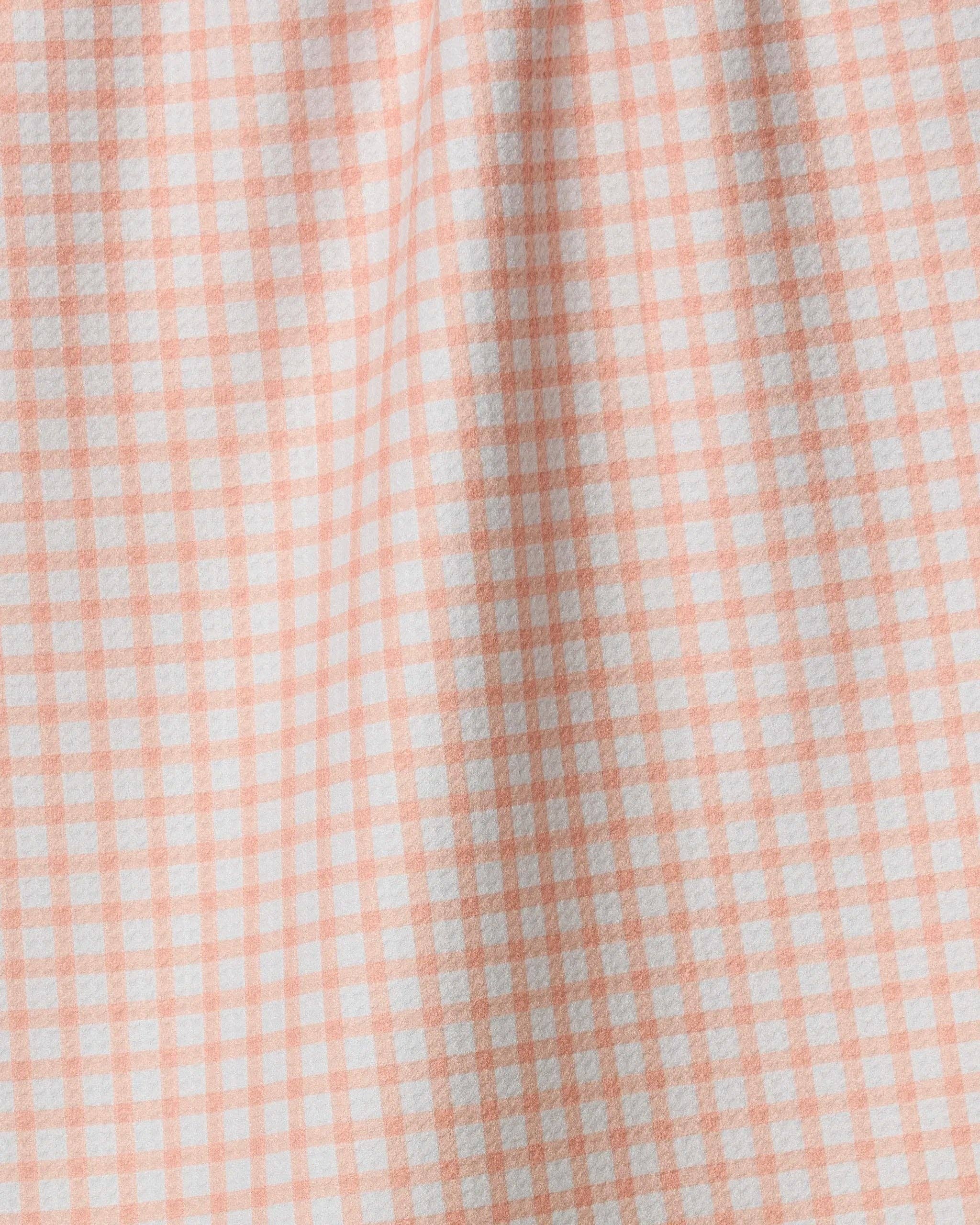 Geometry - Peach Darling Tea Towel