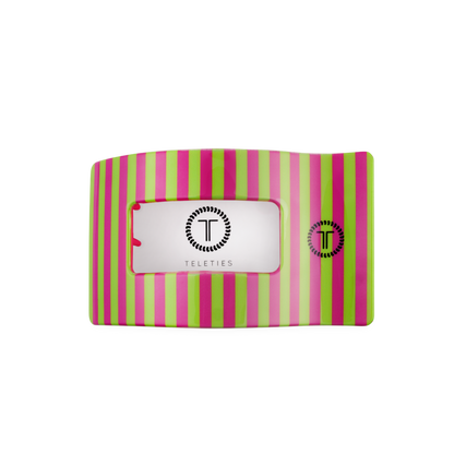 TELETIES - Summer Crush | Medium | Flat Rectangle Hair Clip