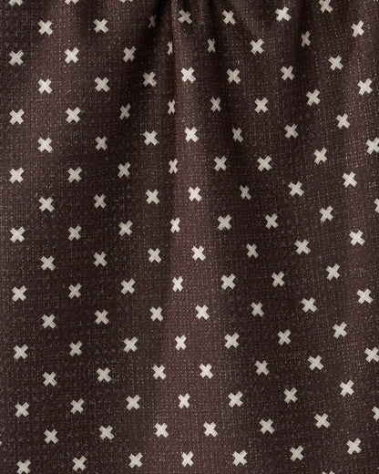Geometry - Woven Spice Mini Towel